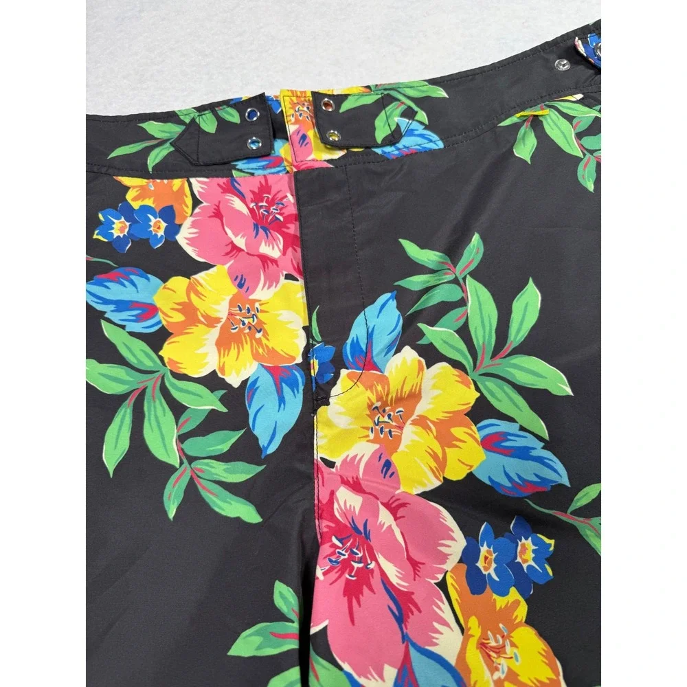 Lauren Ralph Lauren shorts plus Womens Tropical Floral Board resort pool 16W